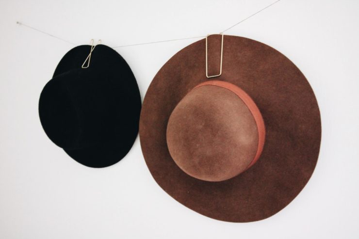 hanging hat display