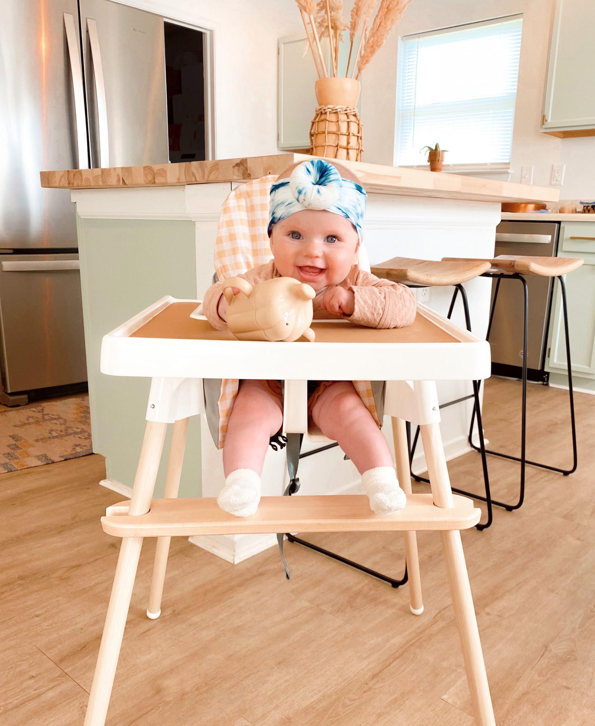 Why I Chose the IKEA Antilop High Chair with Yeah Baby Goods