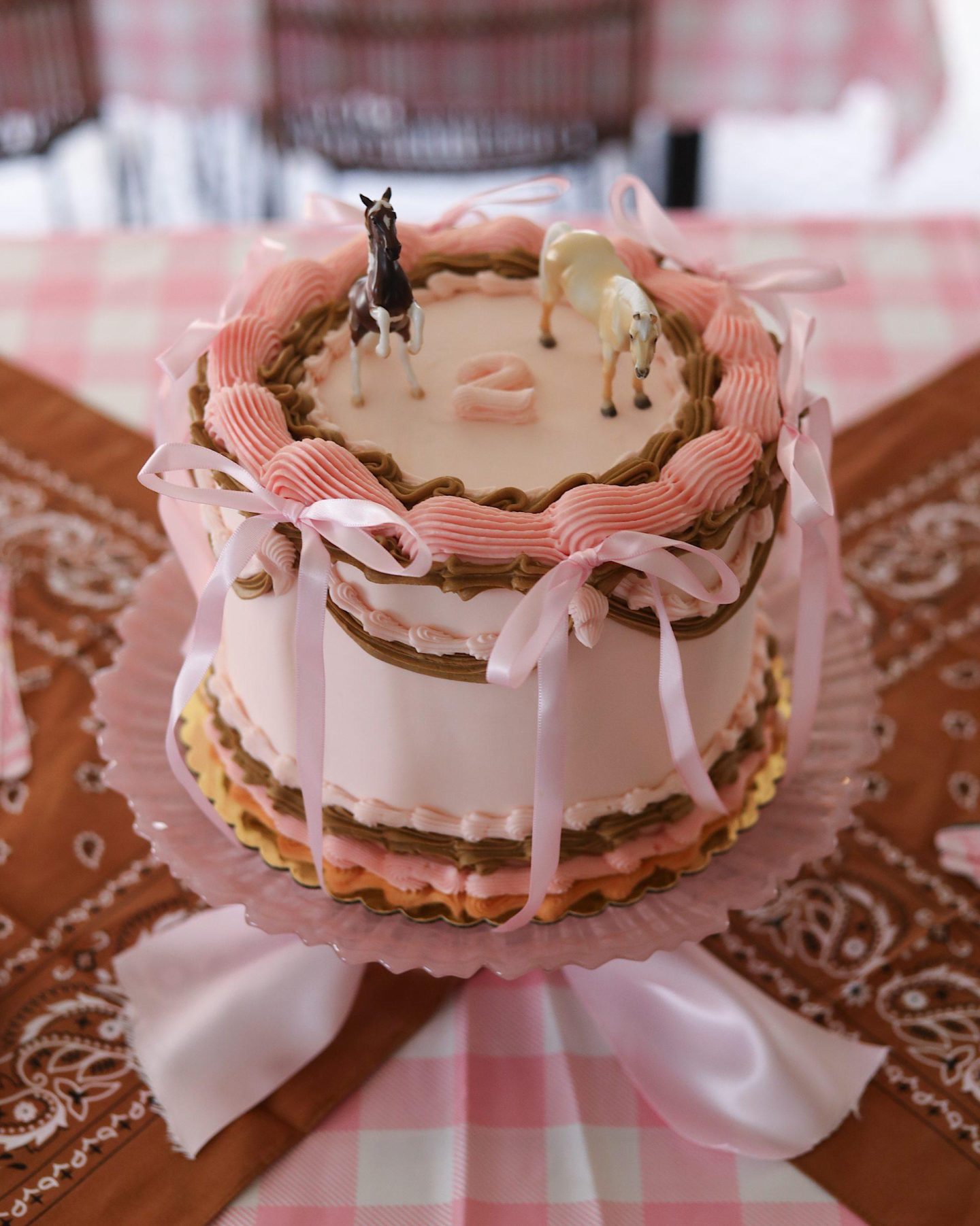 Cowgirl/Horse-Themed 2nd Birthday Party
