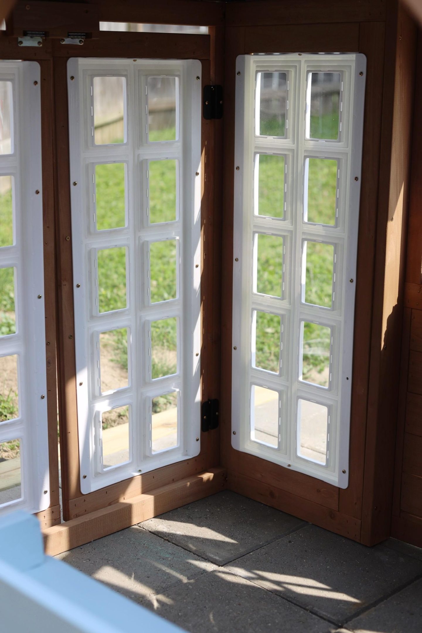 Coastal/Nantucket-Inspired Playhouse Makeover (KidKraft Atrium Breeze)