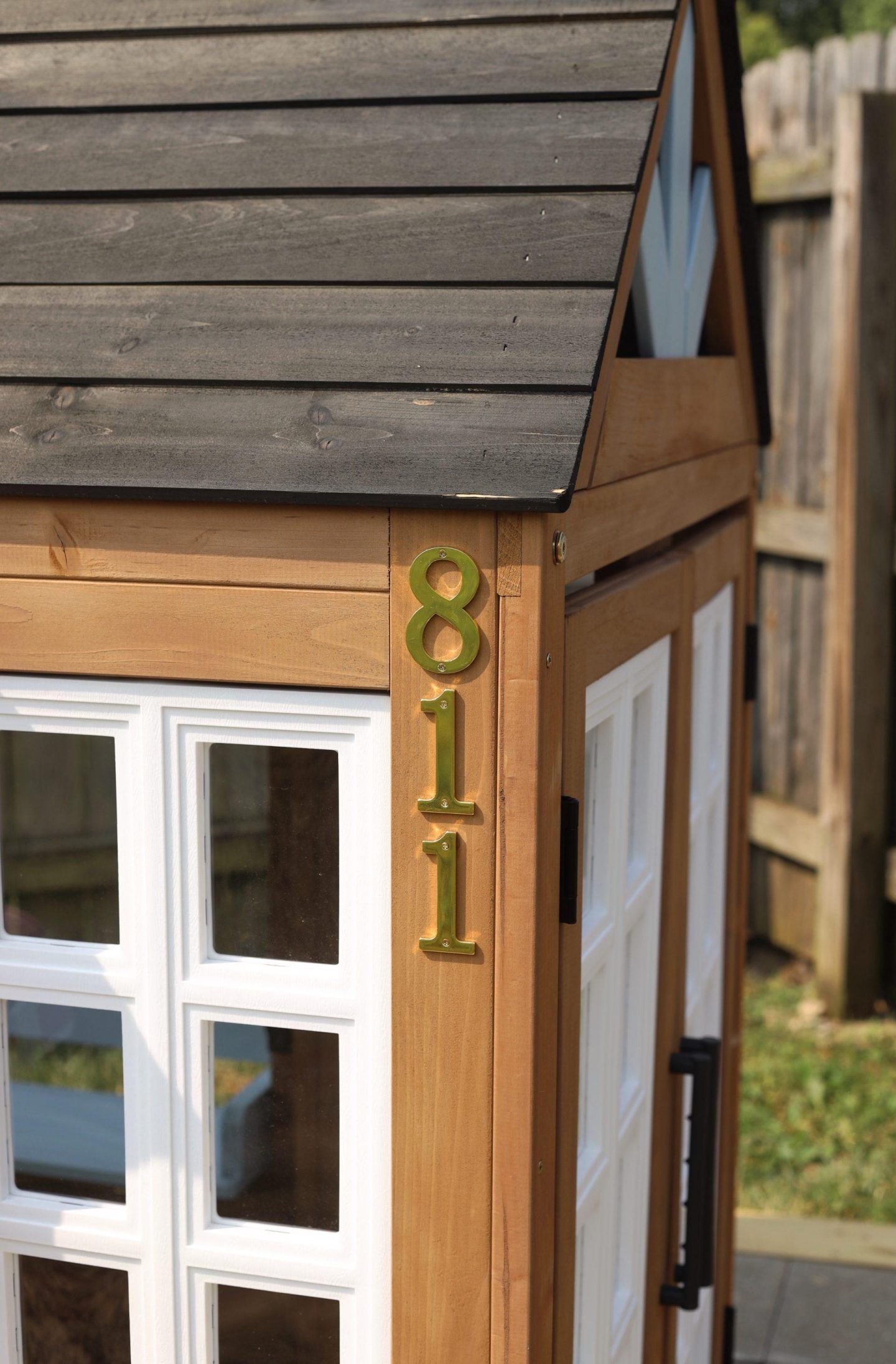 Coastal/Nantucket-Inspired Playhouse Makeover (KidKraft Atrium Breeze)