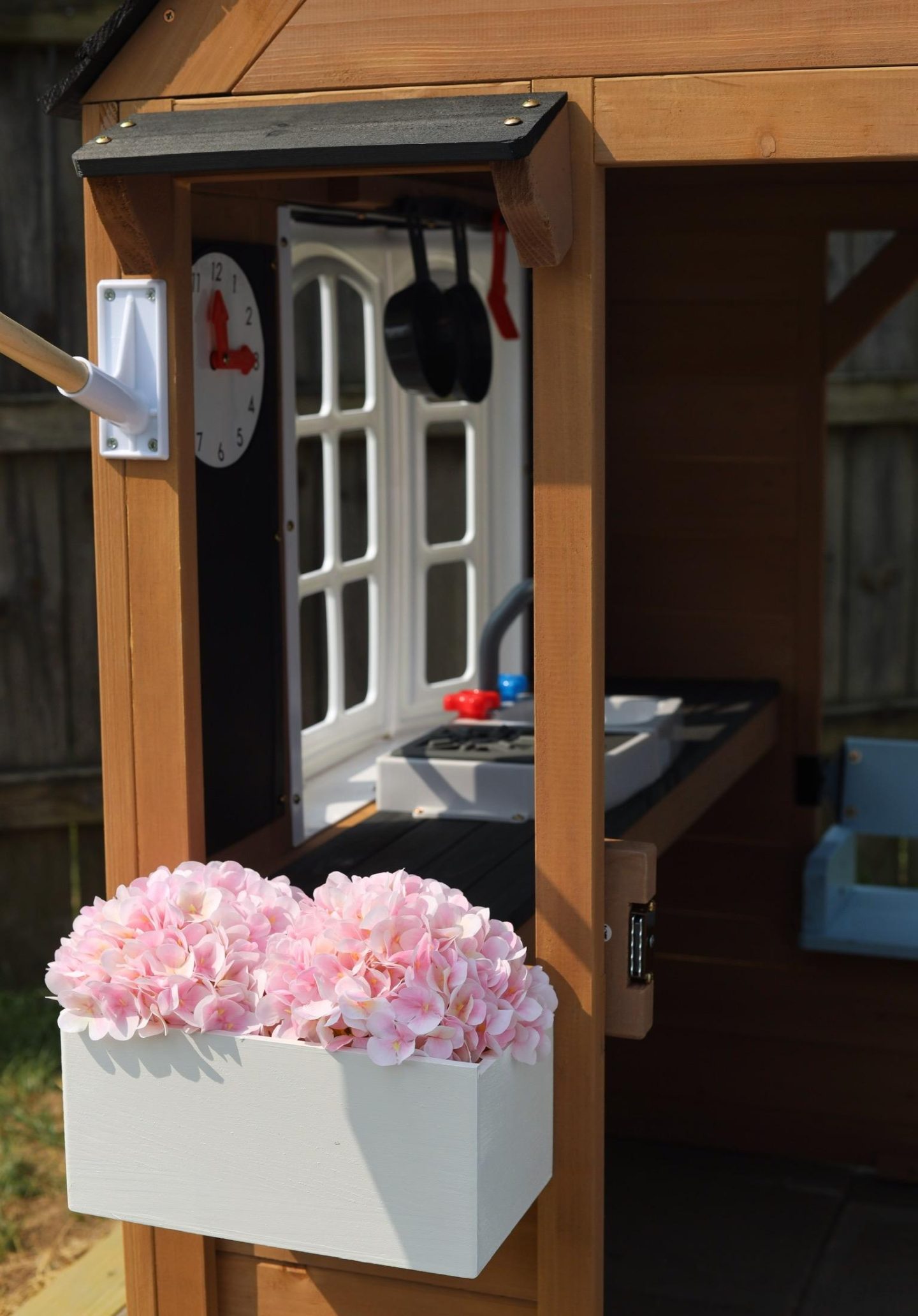 Coastal/Nantucket-Inspired Playhouse Makeover (KidKraft Atrium Breeze)