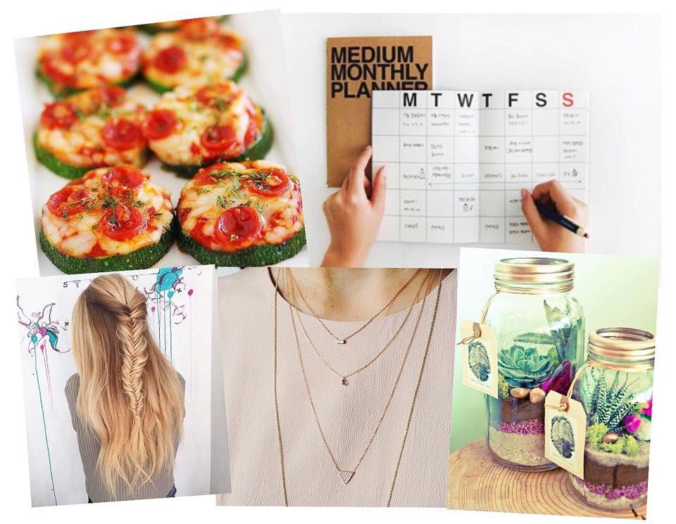 Things To Try This Week: Zucchini Pizza, DIY Succulent Jar + More