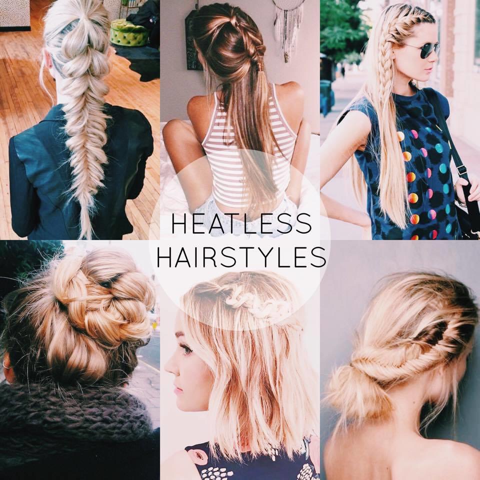 Heatless Hairstyle Ideas