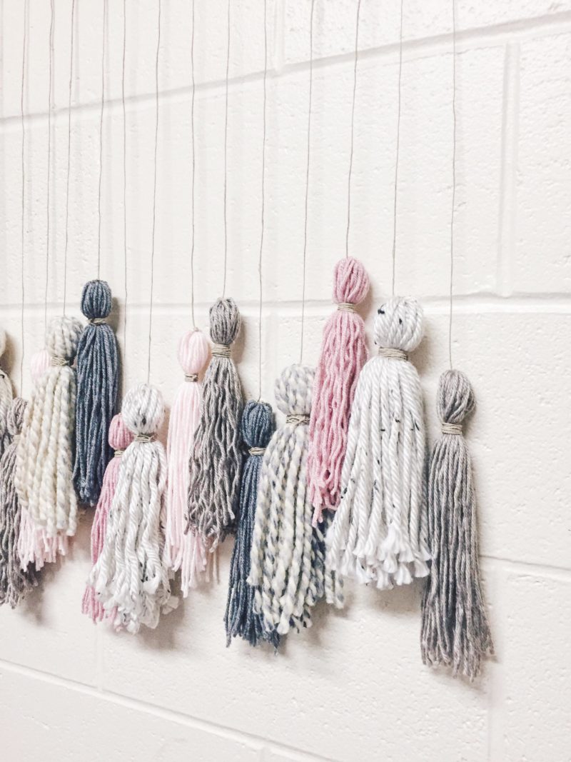 Diy Tassel Wall Hanging Abby Saylor Armbruster