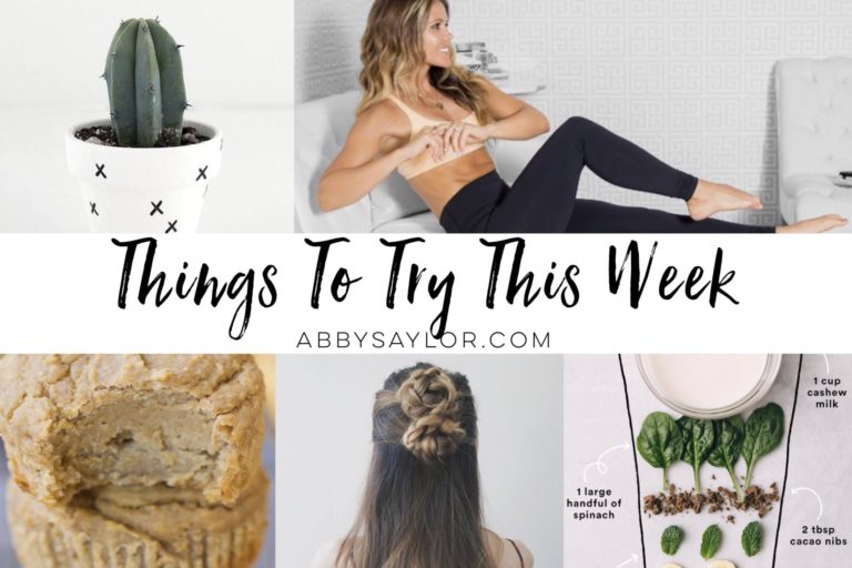 Things To Try This Week: Mint Chocolate Chip Smoothie, TV-Watching Workouts + More