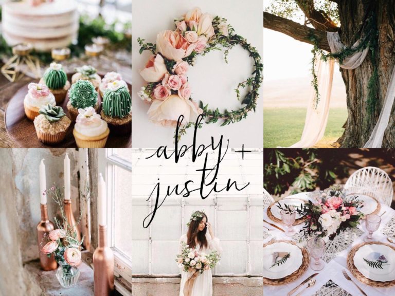 Abby + Justin: Wedding Inspiration Board