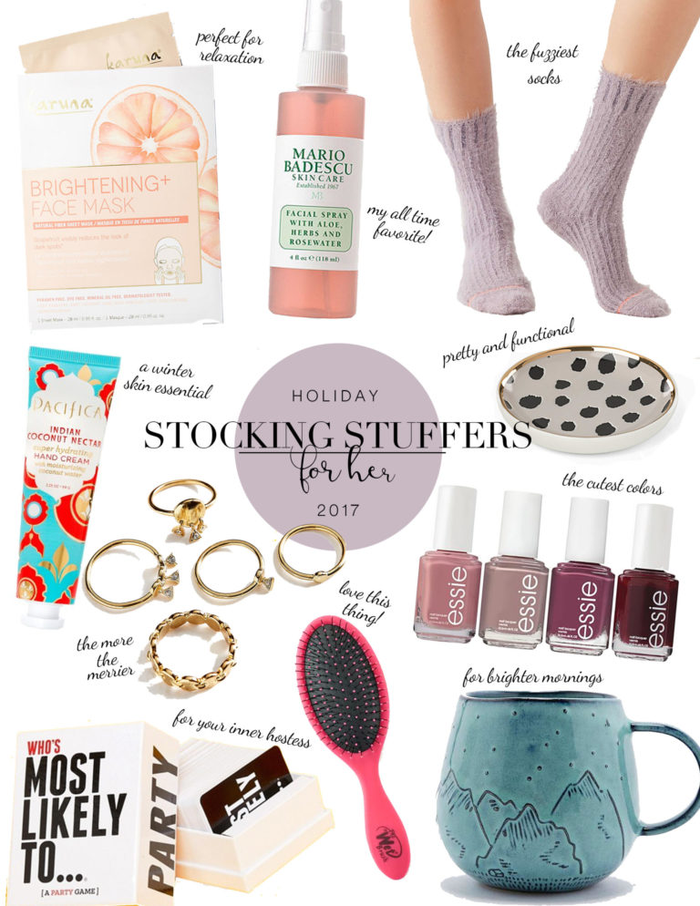 Stocking Stuffers For Her | 2017