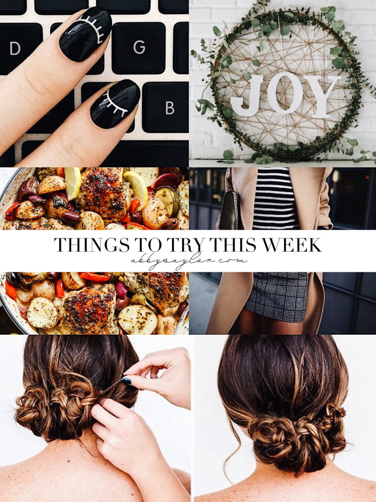 Things To Try This Week
