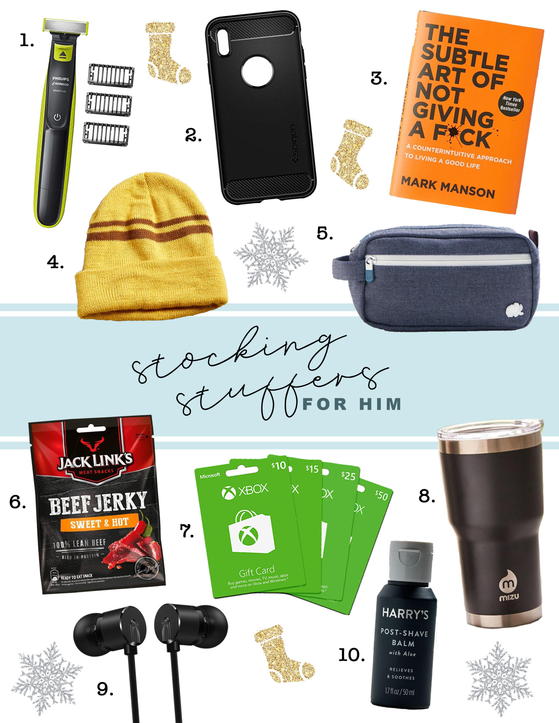Stocking Stuffers For Him Under $25
