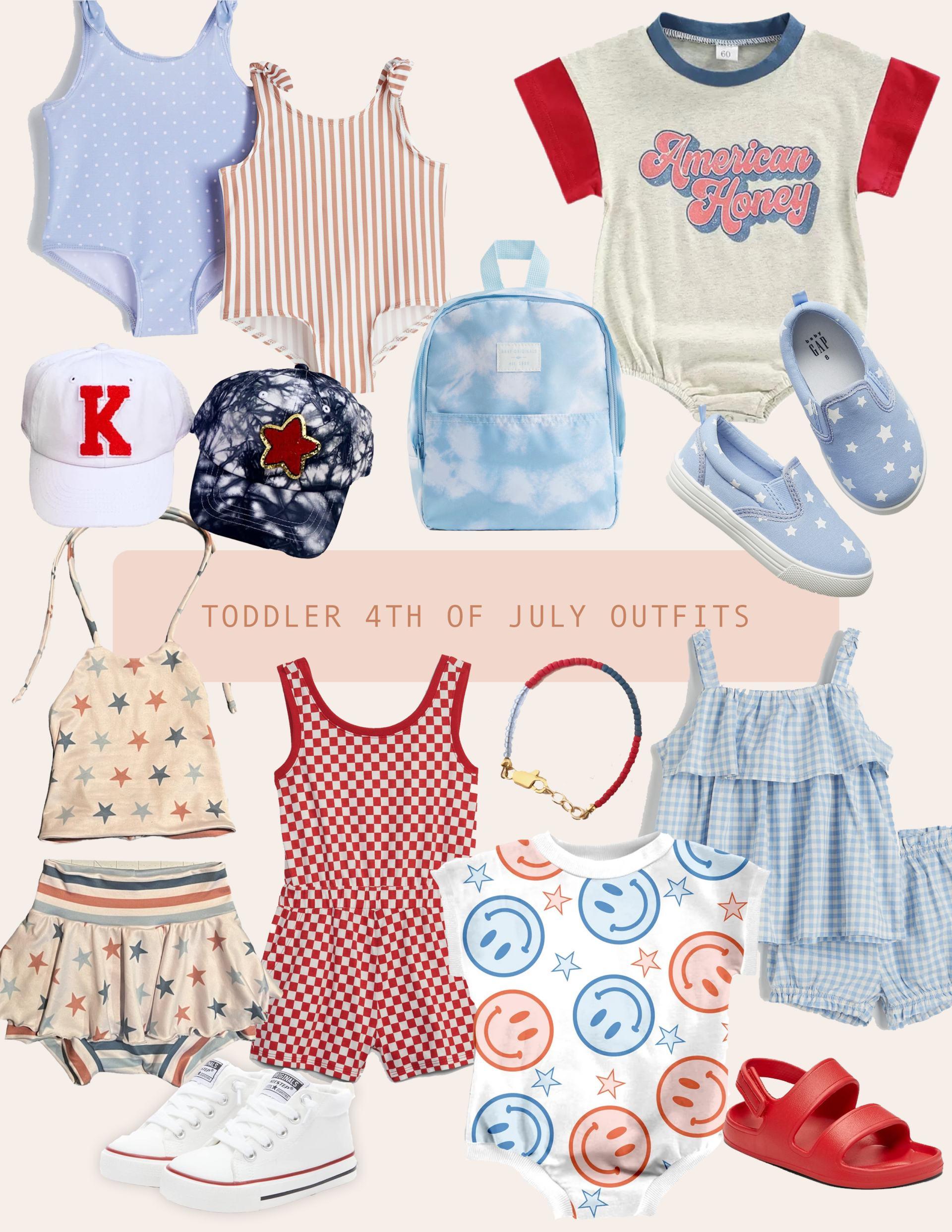 4th of July Outfits for Toddlers
