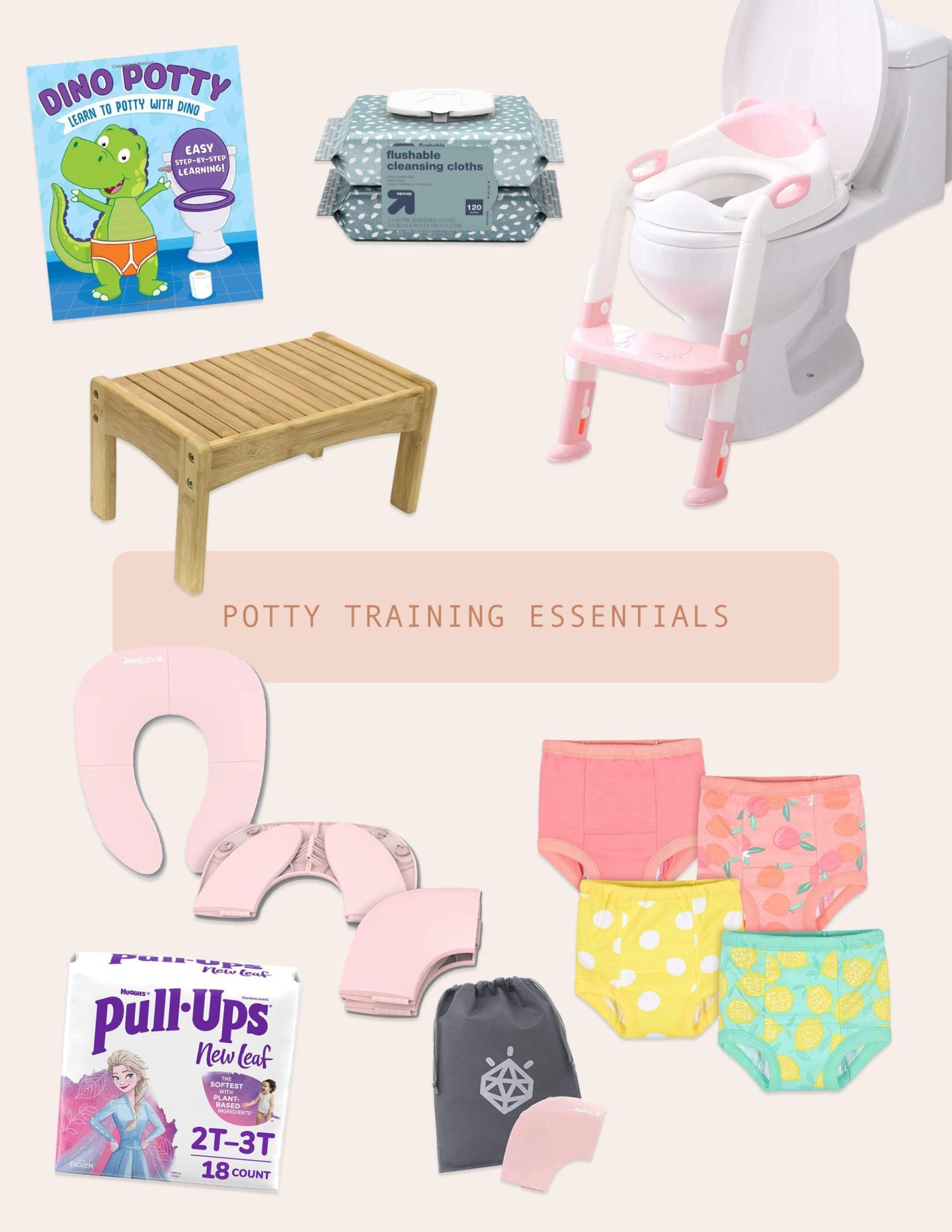 Potty training techniques and methods