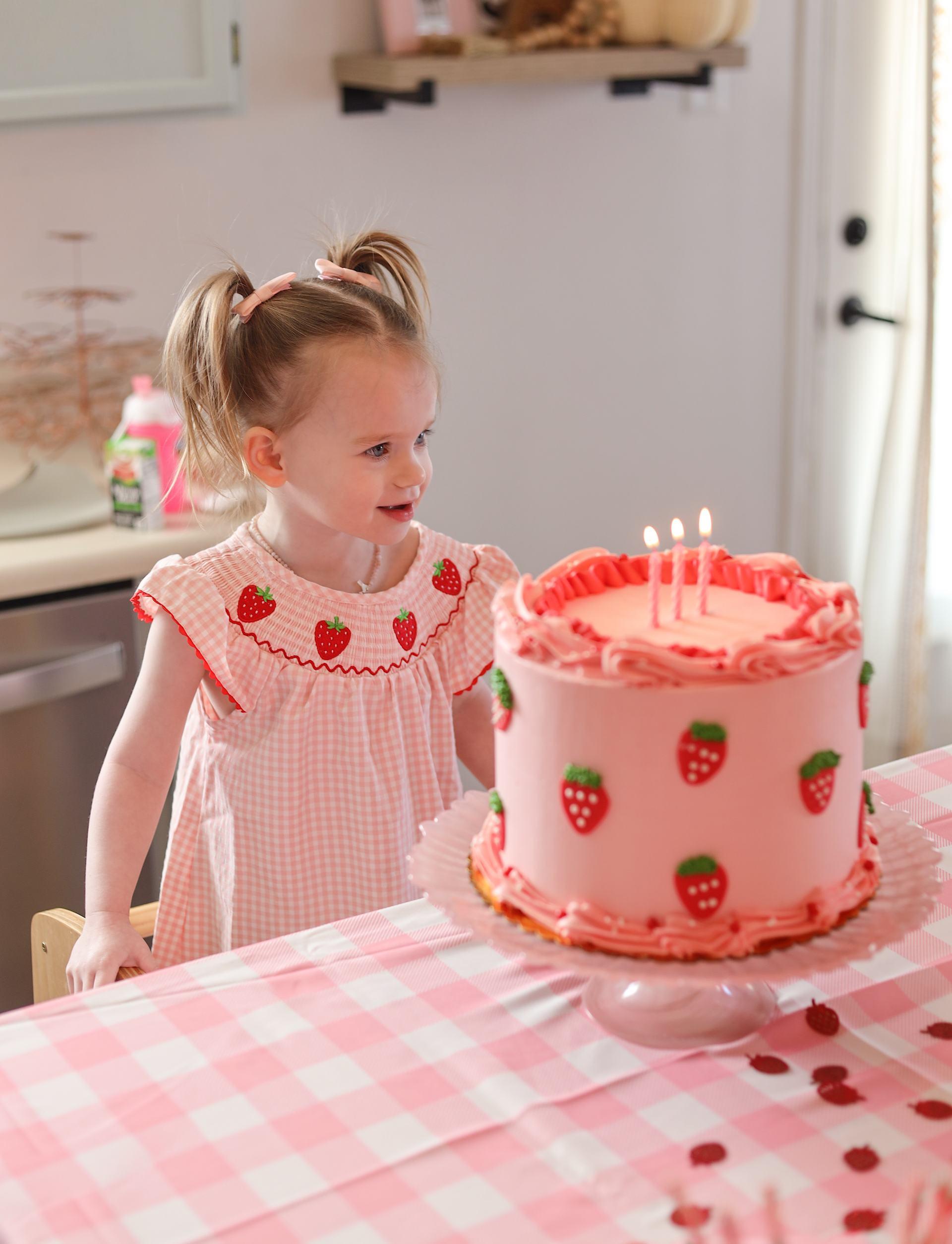 Clay’s Strawberry Themed 3rd Birthday Party